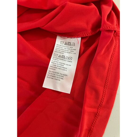 Susan Graver Regular Burnout Knit Cardigan and Tank Set FLASH CORAL NWOT SIZE XS - Picture 4 of 12